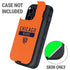 NFL Chicago Bears Orange Performance Series Otterbox Defender iPhone Skin