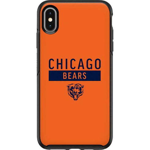 NFL Chicago Bears Orange Performance Series Otterbox Symmetry iPhone Skin
