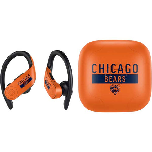 NFL Chicago Bears Orange Performance Series PowerBeats Pro Skin