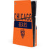 NFL Chicago Bears Orange Performance Series PS5 Slim Disk Console Skin