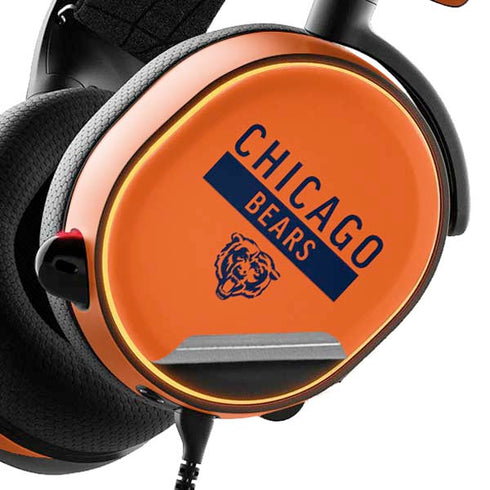 NFL Chicago Bears Orange Performance Series SteelSeries Arctis 3 Skin