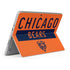 NFL Chicago Bears Orange Performance Series Surface Go Skin
