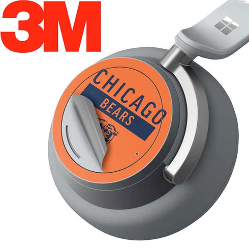 NFL Chicago Bears Orange Performance Series Surface Headphones Skin