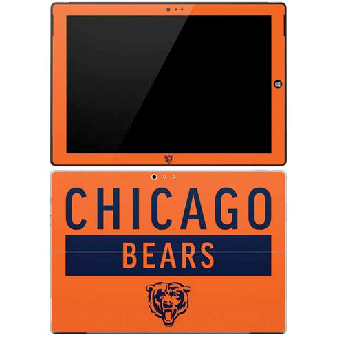 NFL Chicago Bears Orange Performance Series Surface Pro 3 Skin