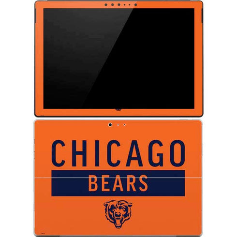 NFL Chicago Bears Orange Performance Series Surface Pro 4 Skin