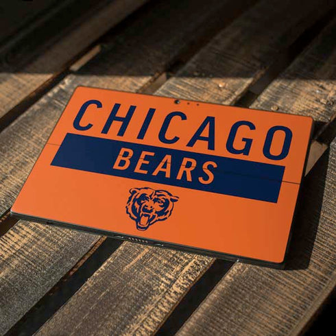 NFL Chicago Bears Orange Performance Series Surface Pro 6 Skin