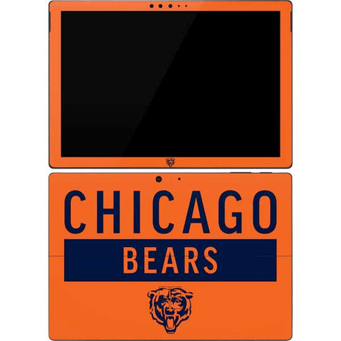 NFL Chicago Bears Orange Performance Series Surface Pro 7 Skin