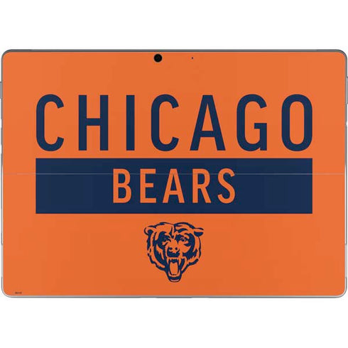 NFL Chicago Bears Orange Performance Series Surface Pro 9 Skin