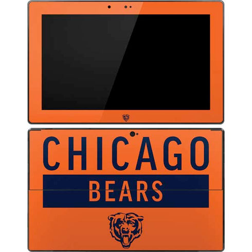 NFL Chicago Bears Orange Performance Series Surface Pro Tablet Skin