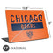 NFL Chicago Bears Orange Performance Series Universal Laptop 17in (13.8 x 10in) Skin
