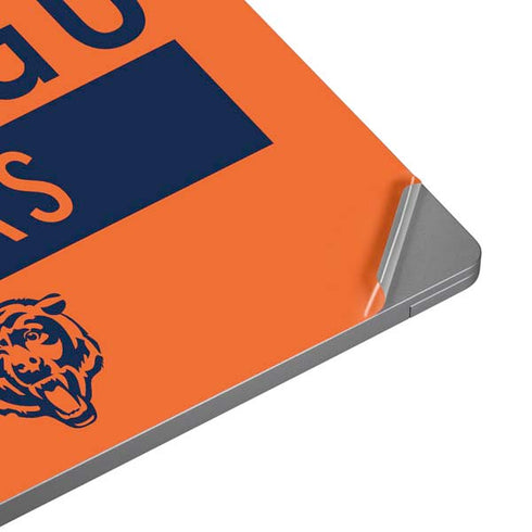 NFL Chicago Bears Orange Performance Series Universal Laptop 17in (13.8 x 10in) Skin