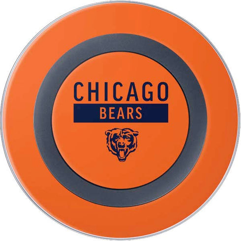 NFL Chicago Bears Orange Performance Series Wireless Charger Skin