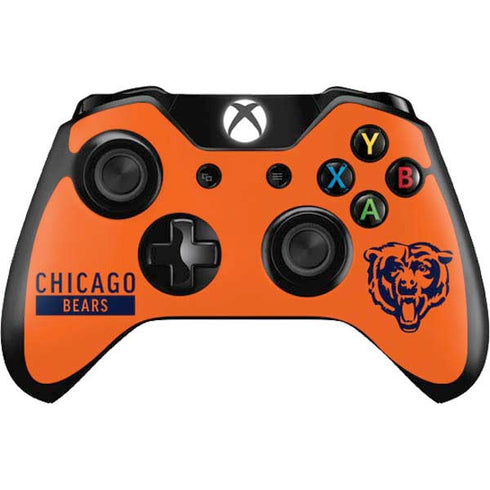 NFL Chicago Bears Orange Performance Series Xbox One Controller Skin