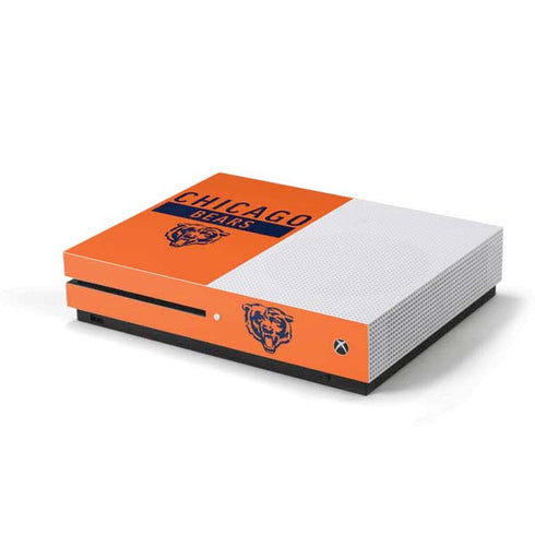 NFL Chicago Bears Orange Performance Series Xbox One S Console Skin