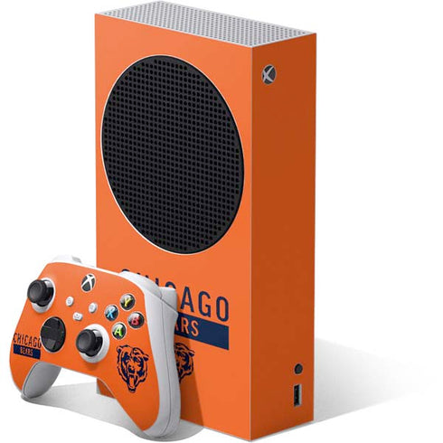 NFL Chicago Bears Orange Performance Series Xbox Series S Bundle Skin