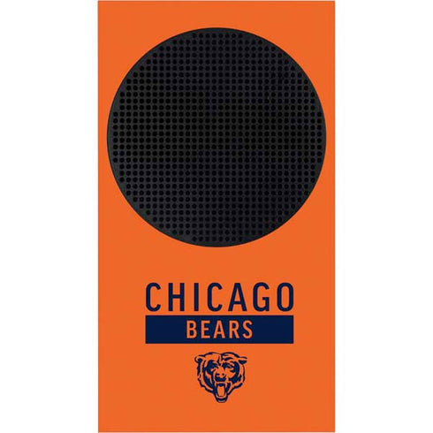 NFL Chicago Bears Orange Performance Series Xbox Series S Console Skin