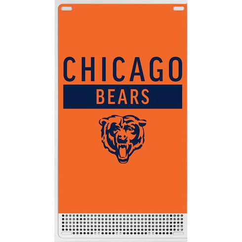 NFL Chicago Bears Orange Performance Series Xbox Series S Console Skin