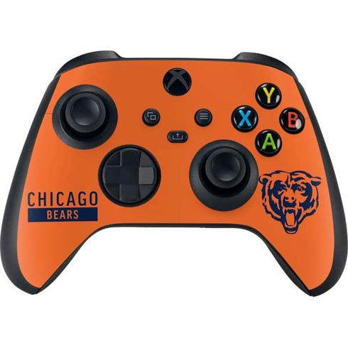NFL Chicago Bears Orange Performance Series Xbox Series X Controller Skin