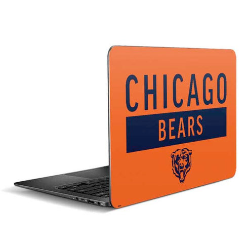 NFL Chicago Bears Orange Performance Series Zenbook UX305FA 13.3in Skin