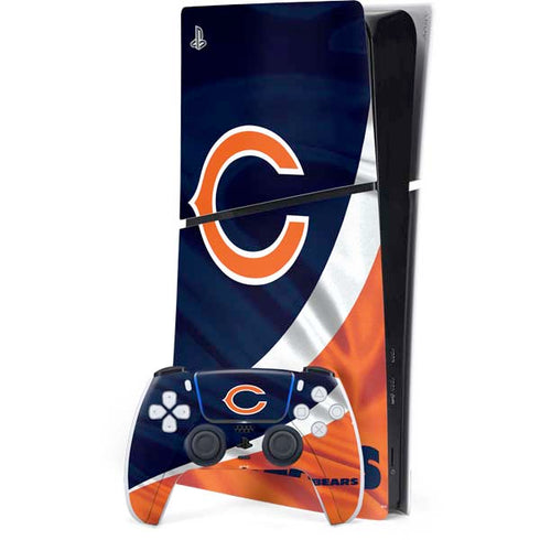 NFL Chicago Bears PS5 Slim Digital Edition Console Skin