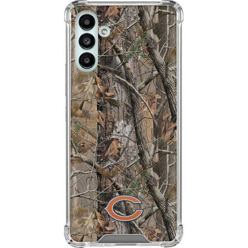 NFL Chicago Bears Realtree AP Camo Galaxy A13 5G Clear Case