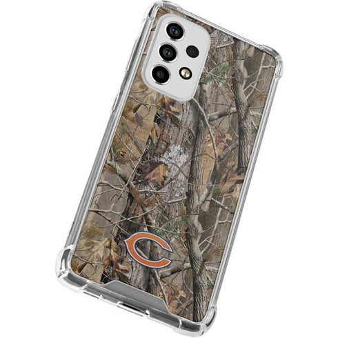 NFL Chicago Bears Realtree AP Camo Galaxy A53 5G Clear Case