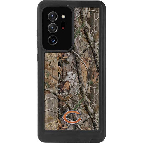 NFL Chicago Bears Realtree AP Camo Galaxy Note20 Ultra 5G Waterproof Case