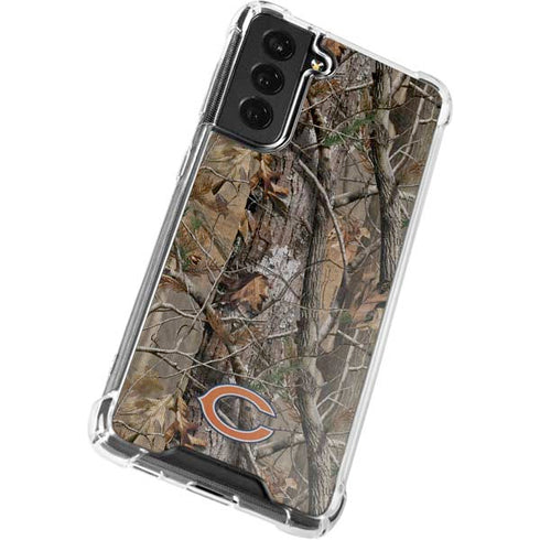 NFL Chicago Bears Realtree AP Camo Galaxy S22 Clear Case