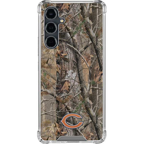 NFL Chicago Bears Realtree AP Camo Galaxy S23 FE Clear Case