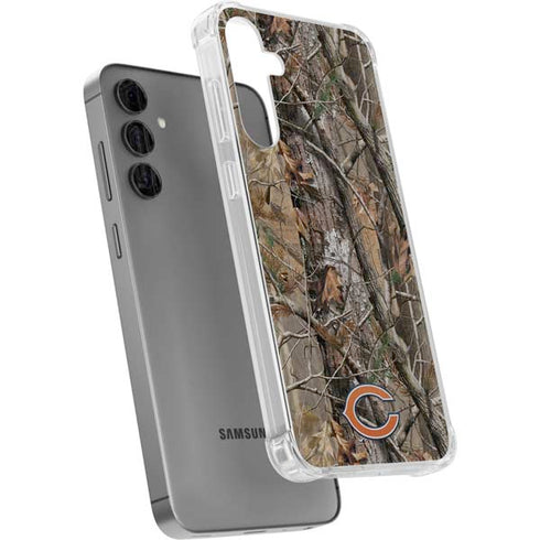 NFL Chicago Bears Realtree AP Camo Galaxy S24 Plus Clear Case