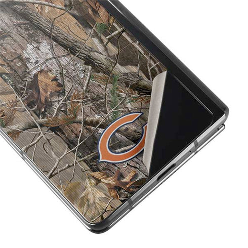 NFL Chicago Bears Realtree AP Camo Galaxy Z Fold2 5G Skin