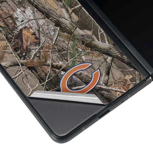 NFL Chicago Bears Realtree AP Camo Galaxy Z Fold4 5G Skin