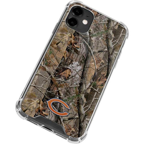 NFL Chicago Bears Realtree AP Camo iPhone 12 Clear Case