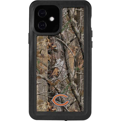 NFL Chicago Bears Realtree AP Camo iPhone 12 Waterproof Case