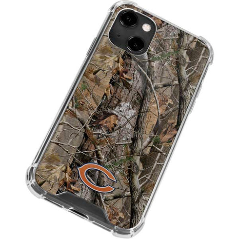 NFL Chicago Bears Realtree AP Camo iPhone 13 Clear Case