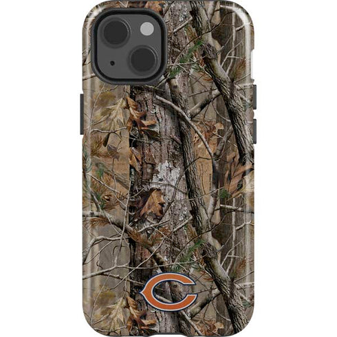 NFL Chicago Bears Realtree AP Camo iPhone 15 Impact Case