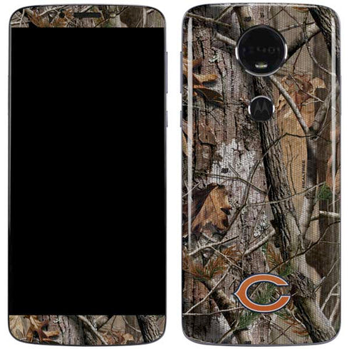 NFL Chicago Bears Realtree AP Camo Moto E5 Plus Skin