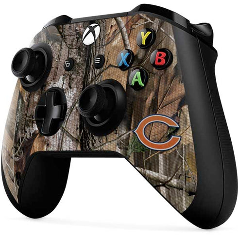 NFL Chicago Bears Realtree AP Camo Xbox One X Controller Skin