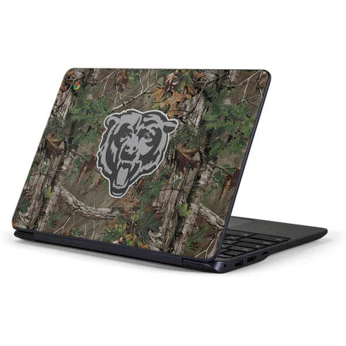 NFL Chicago Bears Realtree Xtra Green Camo Samsung Chromebook Skin
