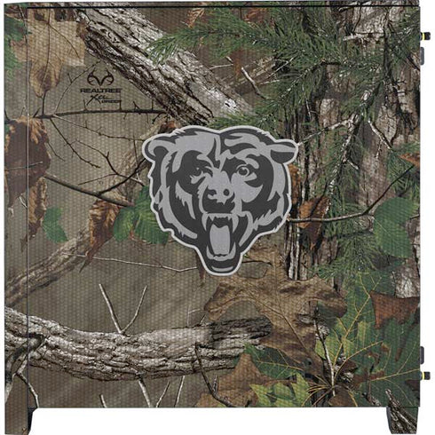 NFL Chicago Bears Realtree Xtra Green Camo Corsair 4000D Tempered Glass Mid-Tower ATX Case Skin