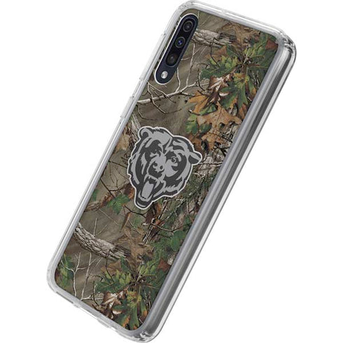 NFL Chicago Bears Realtree Xtra Green Camo Galaxy A50 Clear Case