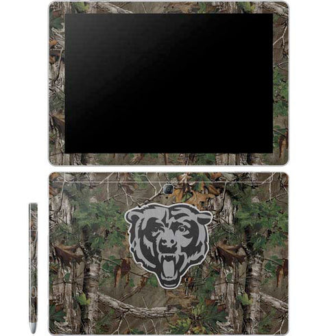 NFL Chicago Bears Realtree Xtra Green Camo Galaxy Book 12in Skin