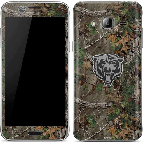 NFL Chicago Bears Realtree Xtra Green Camo Galaxy J3 Skin