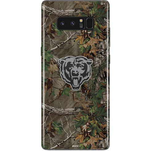 NFL Chicago Bears Realtree Xtra Green Camo Galaxy Note 8 Skin