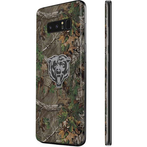NFL Chicago Bears Realtree Xtra Green Camo Galaxy Note 8 Skin