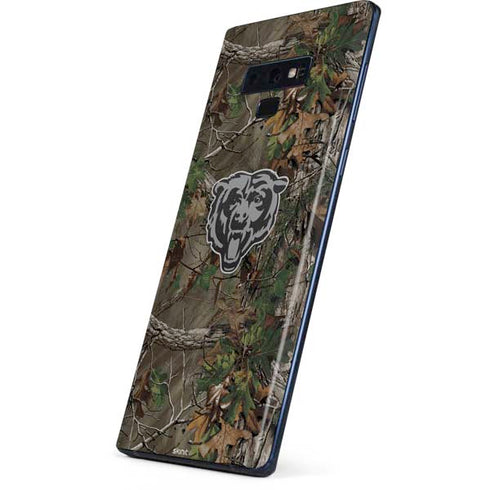 NFL Chicago Bears Realtree Xtra Green Camo Galaxy Note 9 Skin
