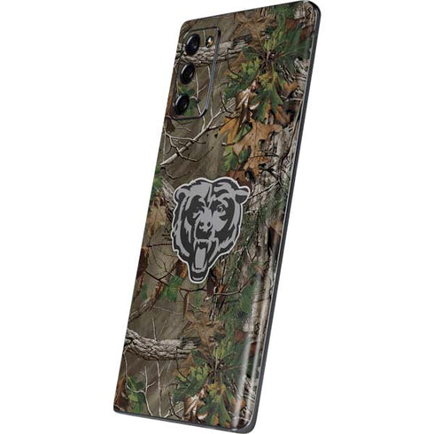 NFL Chicago Bears Realtree Xtra Green Camo Galaxy Note20 5G Skin
