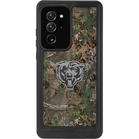 NFL Chicago Bears Realtree Xtra Green Camo Galaxy Note20 Ultra 5G Waterproof Case