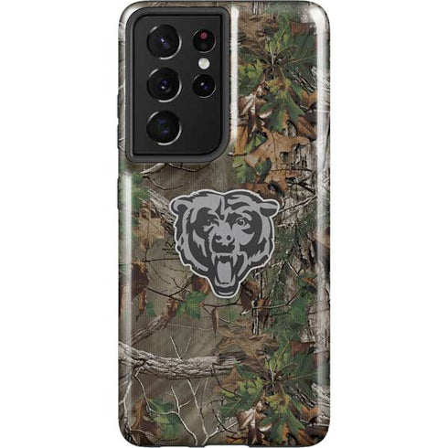 NFL Chicago Bears Realtree Xtra Green Camo Galaxy S21 Ultra 5G Pro Case