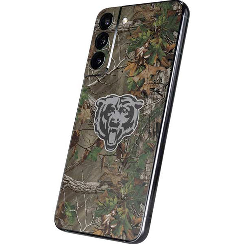 NFL Chicago Bears Realtree Xtra Green Camo Galaxy S22 Plus Skin